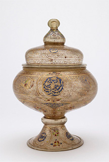 Footed Bowl with Cover